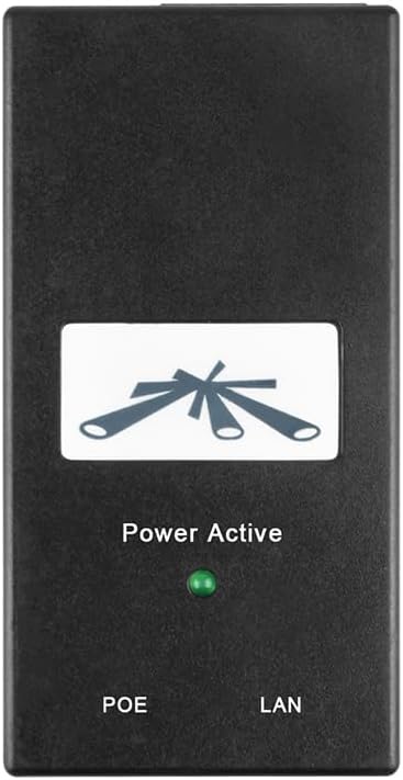 Inyector PoE 48 V, 24 W, estándar IEEE 802.3af, para cámaras IP y teléfonos VoIP miniatura 2