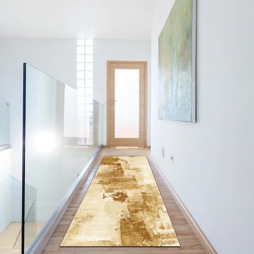 Alfombra de cocina abstracta y antideslizante de 110x160 cm para un hogar moderno 6