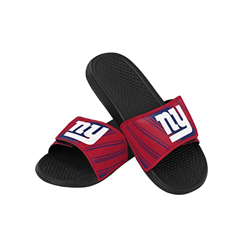 Image of FOCO mens NFL Team Logo Legacy Sport Slide Sandals