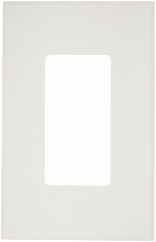 Leviton SJ26C-C0E 1-Gang Midsize Decora Coverplate, Cheetah, Black
