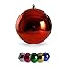 Produktbild N / A Weihnachten Hanging Ornamente,Weihnachtskugeln,Übergröße Glossy Kugeln,Weihnachtskugel verkleiden Geschenk, 1 STK,Rot,25cm