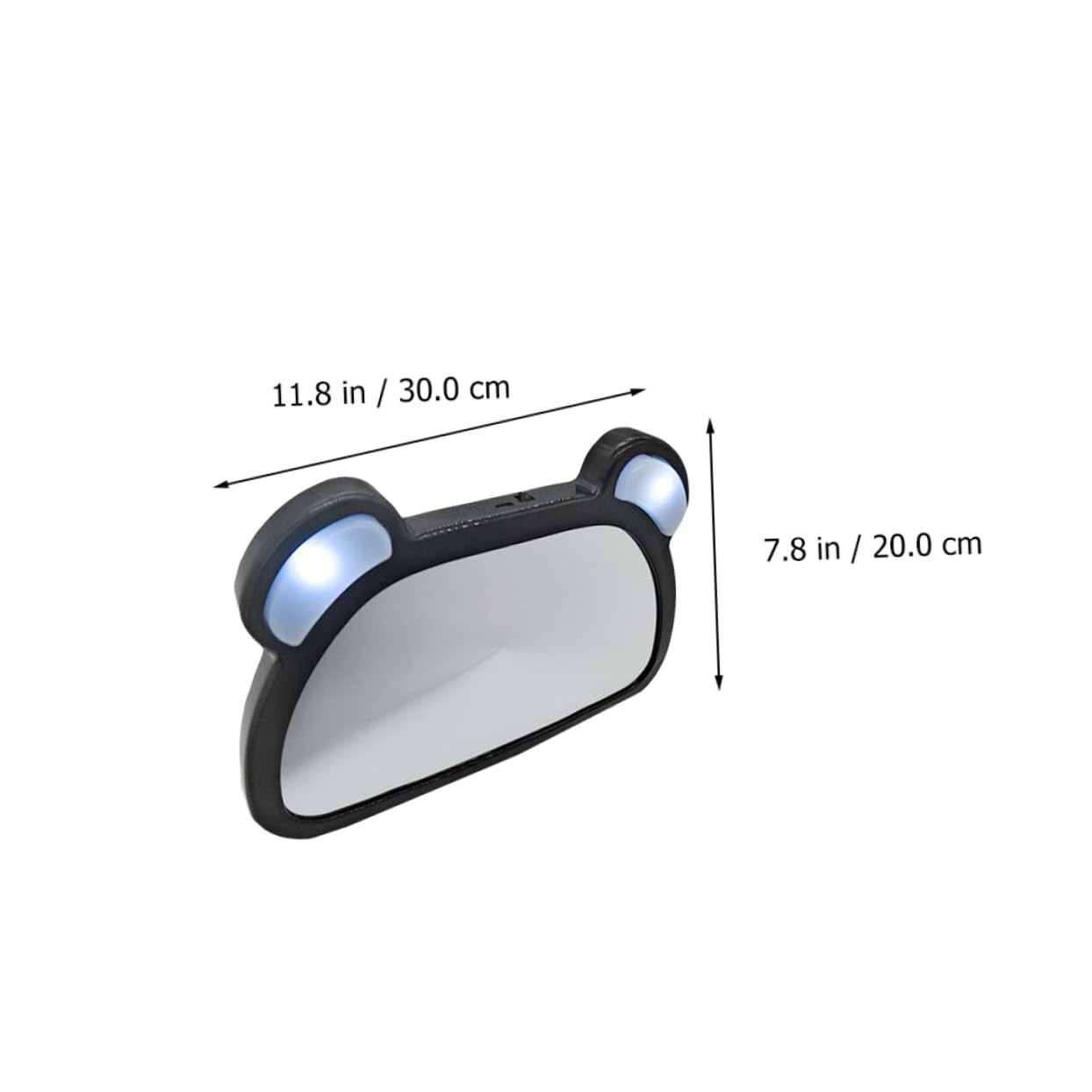 Rétroviseur D’observation Arrière pour Bébé LED Voiture, 1 Pièce