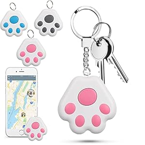 Parmeic-Smart-Bluetooth-Tracker-Bluetooth-Key-Finder–Key-Locator-Device-with-AppGPS-Tracking-Device-for-Kids-Pets-Keychain-Wallet-LuggageAPP-Control-Compatible-iOS-Android