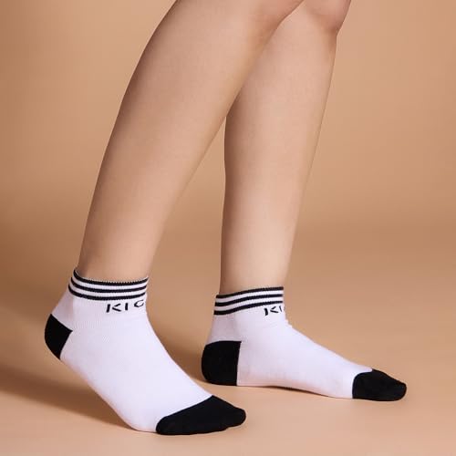 Image of Soft Cotton One More Rep Crew Socks White