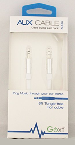 Cable de audio blanco Custom Accessories GOXT 23661 miniatura 2