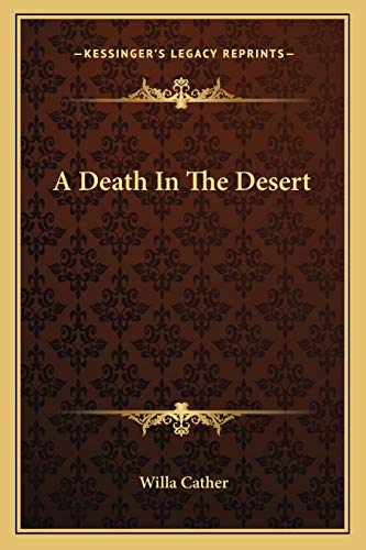 A Death In The Desert
