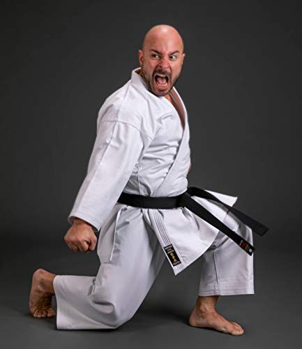 Kamikaze America Karate Gi Uniform White 100% Cotton (6/190 Cm) #TOP6