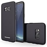 Samsung Galaxy S8 Case, Molan Cano Thin Protective Shock Absorption Bumper Soft Slim Fit TPU Cover Case - Glitter Black