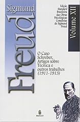 Capa de Edição Standard Brasileira das Obras Psicológicas Completas de Sigmund Freud Volume XII: O Caso Schreber, Artigos sobre Técnica e outros Trabalhos (1913-1914)