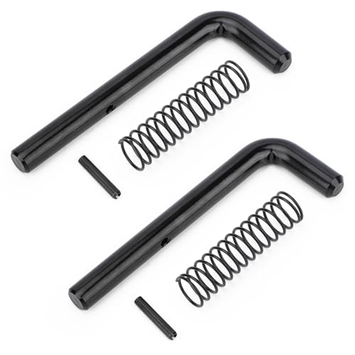 Fit4drive 819T 2Packs Trailer Gate Spring Latch Kit for Carry-On Utility Trailers Heavy Duty Steel Trailer Gate Pin (2 Pack)
