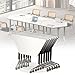 robwibw 6 Pack Folding Conference Table On Wheels, 4FT Office Conference Room Tables Modular Meeting Table Trapezoid Conference Training Table for Office Classroom Meeting (6PACK)
