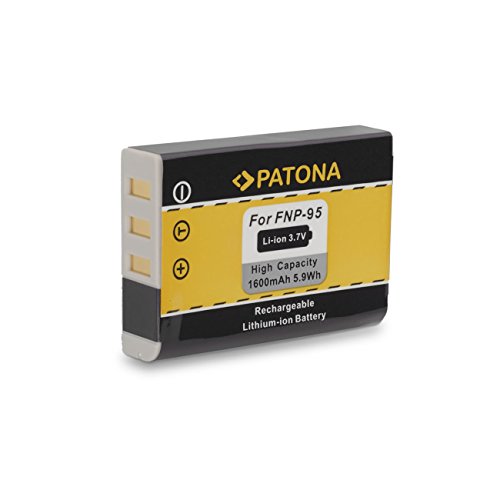 LCD Caricabatteria + 2x Batteria NP-95 per