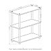 Furinno Turn-N-Tube 3-Tier Compact Multipurpose Shelf Display Rack, Columbia Walnut/Black