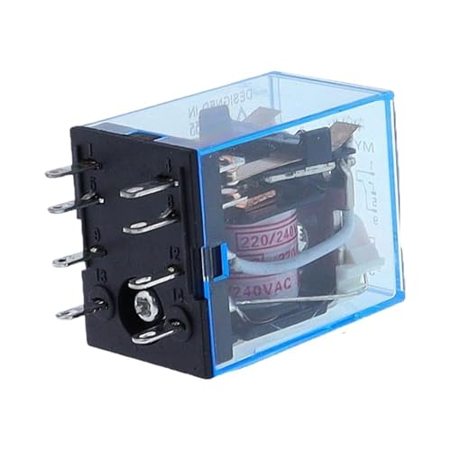 Relais MY2NJ DC24V AC220V composant automatisme industriel rail DIN - 4