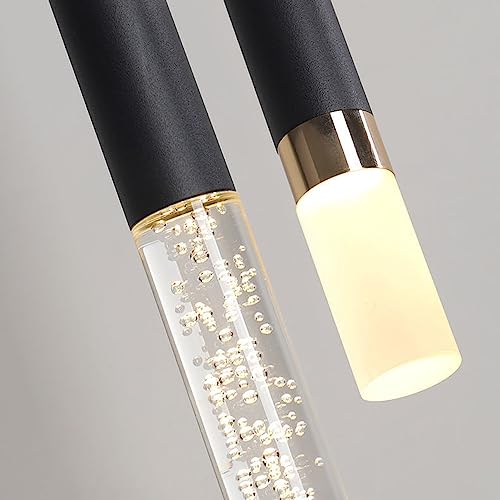 Lámpara de techo mid-century con doble foco LED de suspensión regulable 3