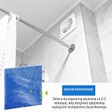 UOCAI 6 sztuk filtrów zamiennych do Limodor Limot Compact Fan Ecom 00070, filtr do pyłu, filtr powietrza, mata filtracyjna, włóknina filtracyjna do filtrów Limodor systemu wentylacyjnego