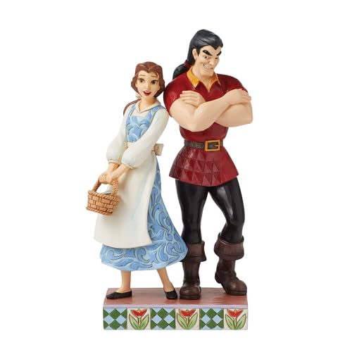 Disney Traditions Figurine Belle et Gaston Hauteur 22 cm