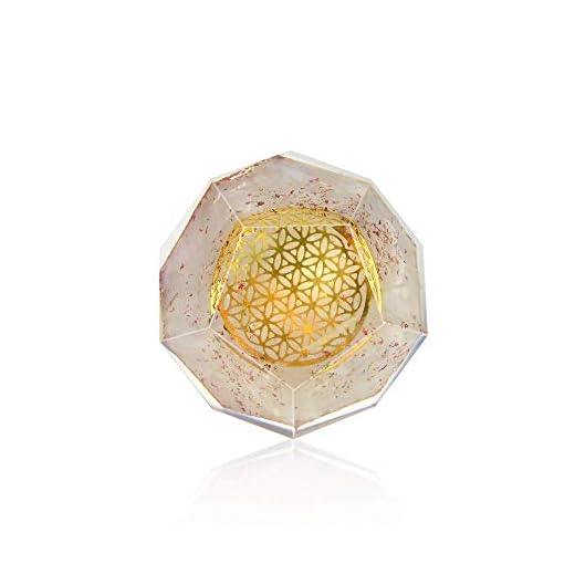 Orgonite Crystal Dodecahedron Chakra Energy Generator