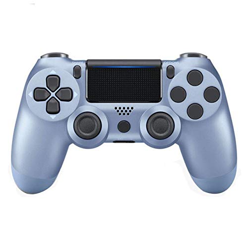 OUYAWEI CE Draadloze PS4 Controller Bluetooth Gamepad Joystick Voor PlayStation 4 Game Console PC Stoom Titanium blue