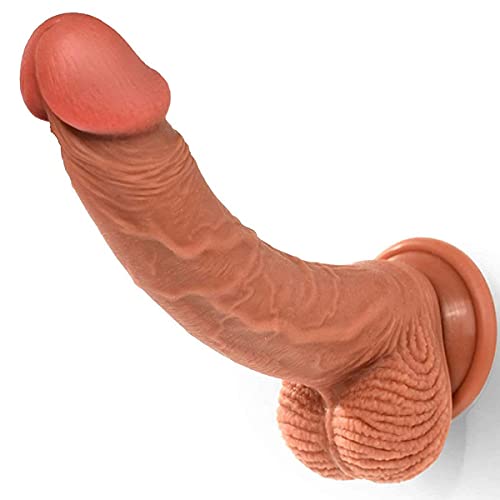 21cm Cônsôlãdór Réãlîstạs Sęxúãlęș para Mụjęr y Hômbrę Gigãnte Pểnę Impermeable,Dộblę Cạpạ de Grạñdęș Ręạlîștā Āñạlęș Pęñę con Pôtęñtęș Vęñtôșạș Cover