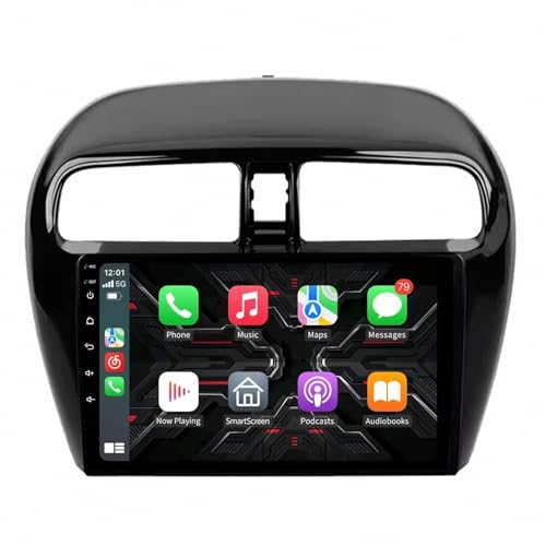Radio de coche 2 DIN con CarPlay para Opel Agila, pantalla HD y cámara de marcha atrás
