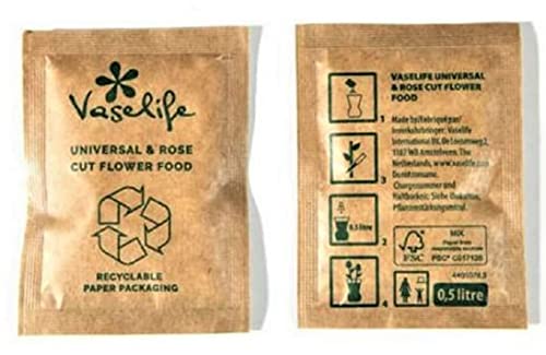 Vaselife Schnittblumennahrung in recycling Papiertütchen 50 Stück