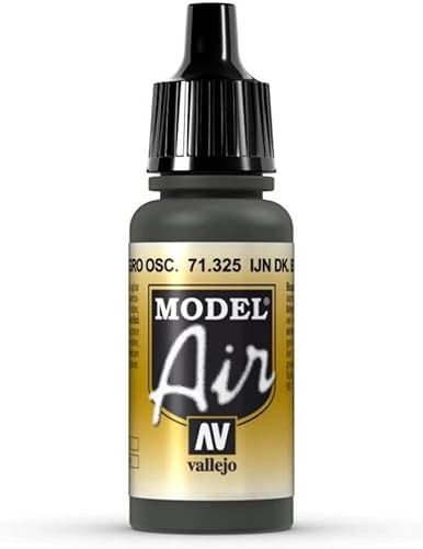 Vallejo Pintura Ijn Negro Oscuro Verde 0.6 fl oz