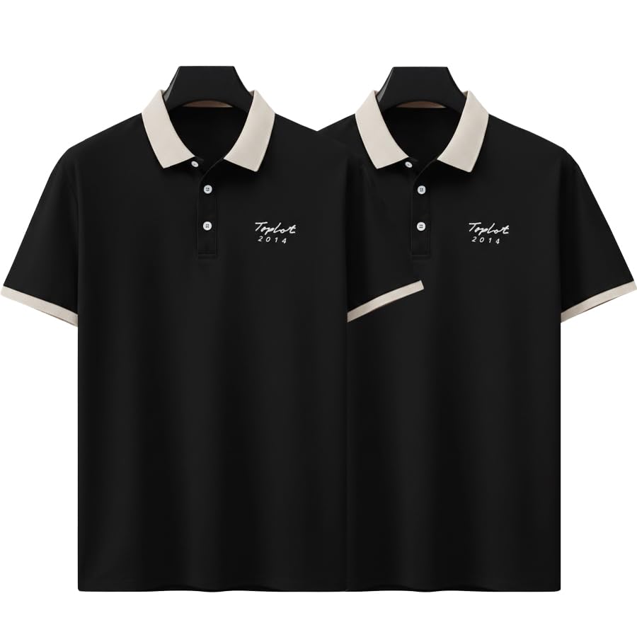 Image of TOPLOT Men Regular Fit Polo || T Shirt for Men (5243)
