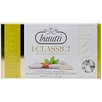 Buratti Confetti Almendras Azucarados Enteras Blanco 1000 g