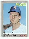 1970 Topps (EXMT) #31 Marty Pattin Seattle Pilots MLB Vintage Baseball Trading Card