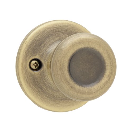 Kwikset 488T 5 Tylo Half-Dummy Knob, Antique Brass