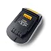 Produktbild YSDZ Adapter MT20DL Kompatibel mit Dewalt Multitool, Batterieadapter für Makita Akkus18V BL1830 BL1850 BL1860 Umwandeln in 20V Batterie DCB200,Tragbarer Power Mount Konverter Akkuadapter, Gelb