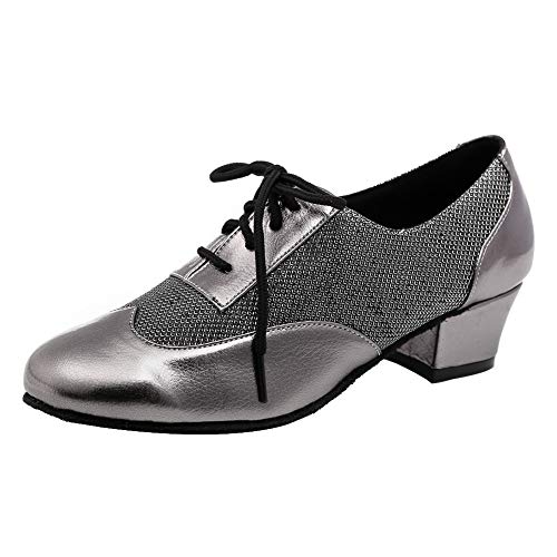 Chaussures de professeur danse latines salsa tango cuir YCL319 - 2
