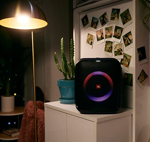 Image of JBL PartyBox Encore Essential Bluetooth Karaoke Party Speaker with PBM100 Wired Mic Bundle