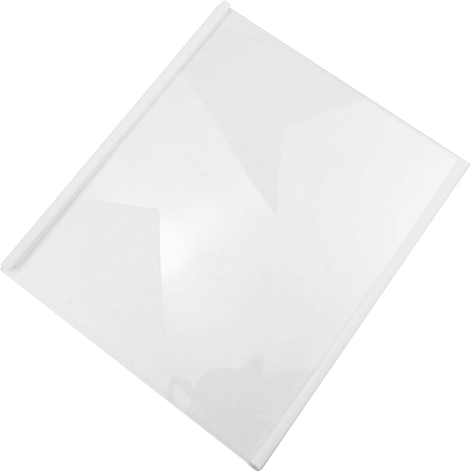 Upgraded W11130203 Freezer Shelf 11.7" X 10" Replacement for W10773887 PS12347522 4545866 Fit for whirlpool Refrigerator WRS571CIHZ WRS571CIHZ04 WRS571CIHZ01 Freezer Glass Shelf (2 pcs)
