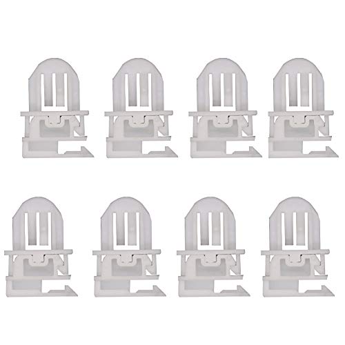 Clip de fixation calandre Hummer H3 plastique renforcé haute durabilité x8