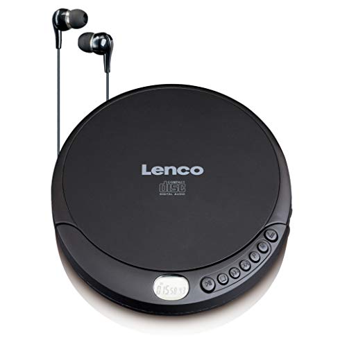 Lenco CD-010 Tragbarer CD-Player mit Bluetooth-Funktion