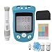 Uric Acid Blood Glucose Monitor, 700 Data Records Prevent Interference 50 Pieces Lancets 50 Pieces Test Strip Blood Glucose Monitor Kit for Daily Use