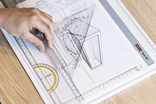 Zeichendreieck für Zeichenplatte