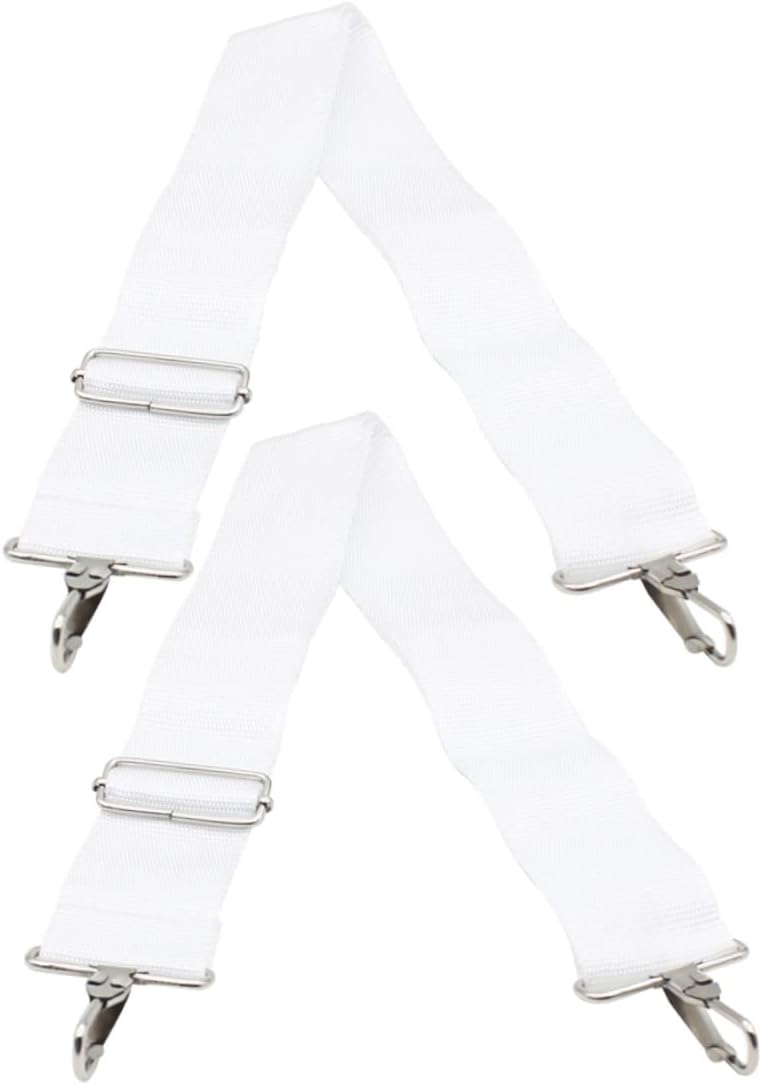 VANZACK 2pcs Adjustable Marching Snare Drum Straps Straps for Snare Drum Comfortable