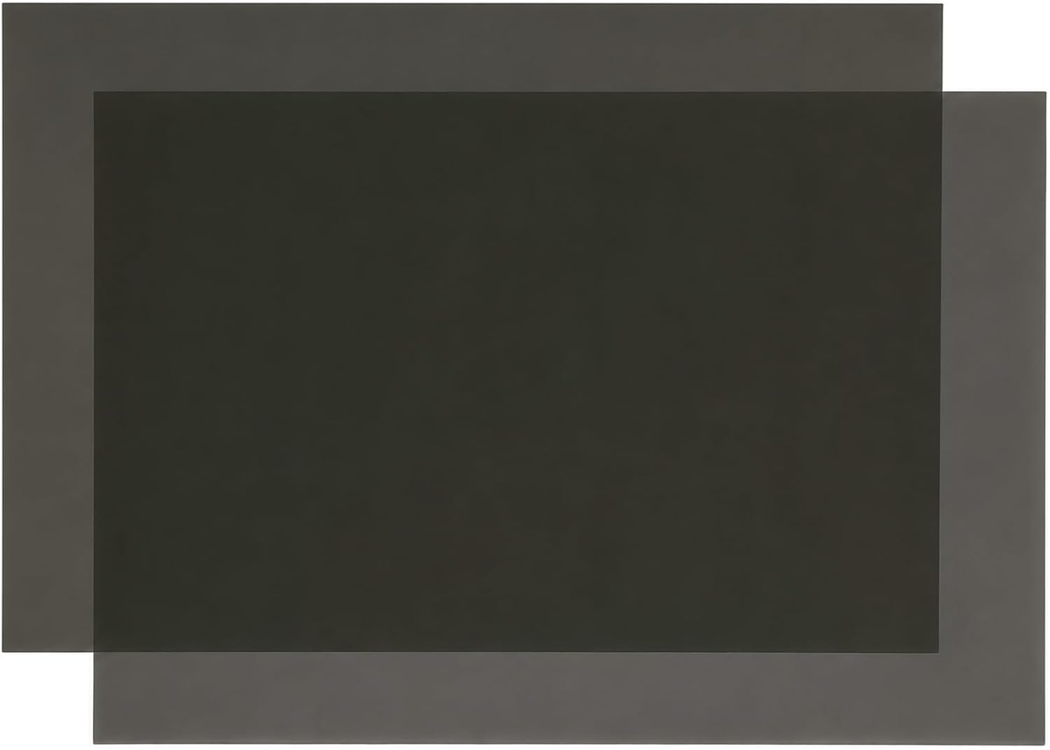 2 Pack Polarizing Film Polarized Film Sheets A4 7.8x11.8 inch Non-Adhesive