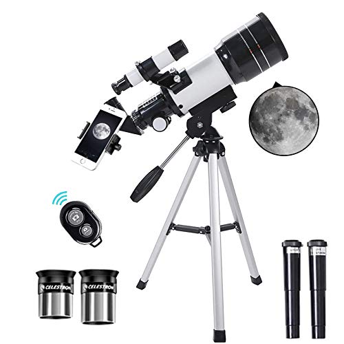 Telescopio Refractor 70mm con Trípode y Zoom para Astronomía miniatura 1