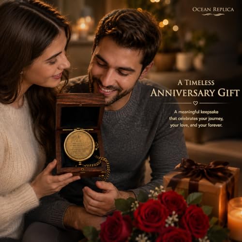 Brújula elegant para aniversario - regalo romántico miniatura 3