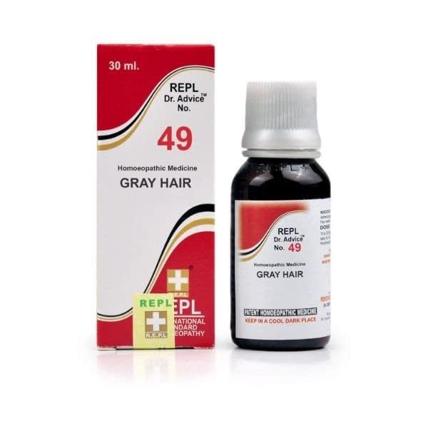 REPL DR ADVICE NO 49 GRAY HAIR 30 ML REPL || Shophomeo® (B0CMY44VHL) Amazon Price History, Amazon Price Tracker