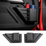 Mabett Front Door Pockets Storage Set for 2021-2026 Ford Bronco Accessories