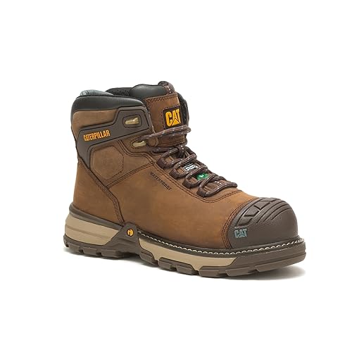 CAT womens Excavator Superlite Wp Txnt CSA Safety Shoe, Darkbrown, 41 EU