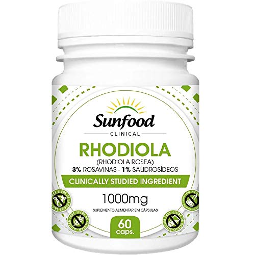 RHODIOLA ROSEA 500 MG 60 CAPS SUNFOOD