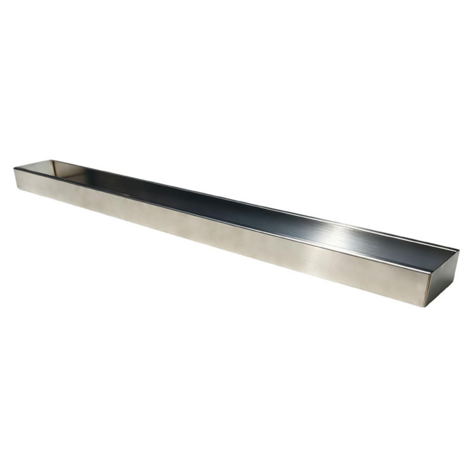 Ronyme Mangiatoia-Abbeveratoio in Acciaio Inox a Prova di Perdite per Pollai, 100CM, Mangiatoia Senza Coperchio