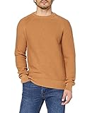 Sudadera Crewneck Dockers CREWNECK SWEATER, Jersey para Hombre, Marrón (Foxtrot Brown), M