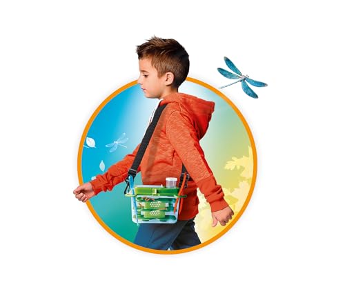 Clementoni | Laboratoire | La Maison des Insectes 7 Ans + | Module Transportable | Accessoires D'Observation | Cartes Informatives Et Manuel Illustré Inclus| Cadeau Éducatif pour Enfants